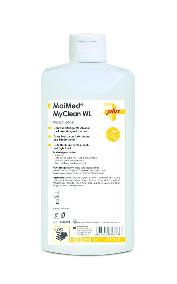 Waschlotion 500ml , 1000ml MyClean WL MaiMed – Bild 2